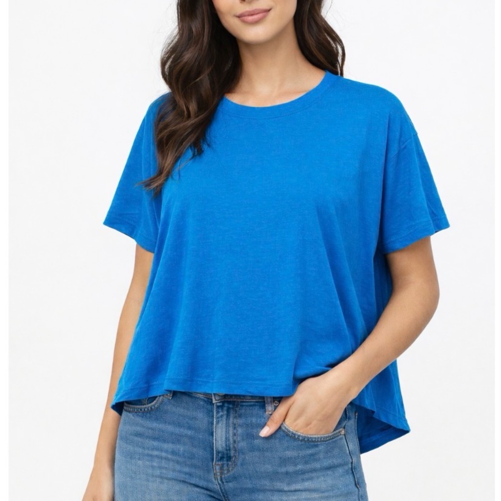 #109 ZENANA ROUNDED BOTTOM TOP